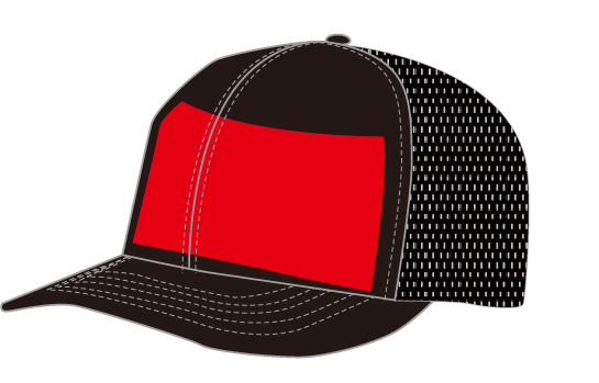 網帽 正面 Front